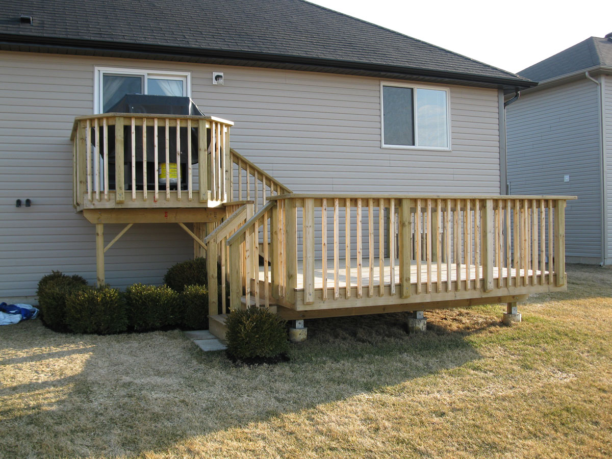 When it comes to Decks, Fences, Sheds and other Custom Work, the sky 